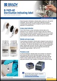 B7425 Sterilisation indicating label